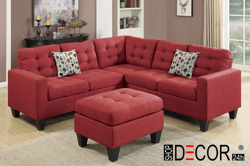 Bộ ghế sofa đi với đôn-PK-GS-100