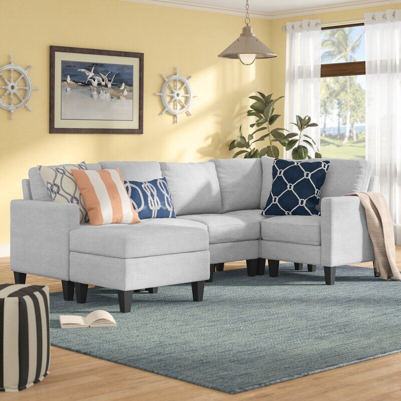 Ghế sofa chữ L cùng 1 đôn-PK-GS-103