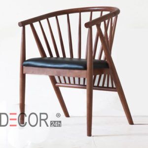 Ghế cafe Genny gỗ tự nhiên đẹp-PK-G-115